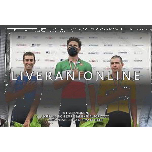 22-06-2022 Campionato Italiano Cronometro; 2022, Ineos - Grenadiers; 2022, Quick Step - Alpha Vinyl; 2022, Jumbo - Visma; Ganna, Filippo; Cattaneo, Mattia; Affini, Edoardo; San Giovanni Al Natisone; ©SIROTTI/AGENZIA ALDO LIVERANI SAS