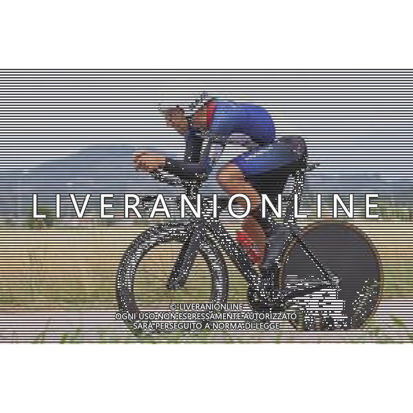 Luca Tedeschi/LMedia - Italian Time Trial Championship (Men-Women-U23) - Street Cycling June 22 2022 - S. Giovanni Natisone S. Giovanni Natisone, Italy Italian Time Trial Championship (Men-Women-U23) Photo showing: Matteo MONTEFIORI INEMILIAROMAGNA @Luca Tedeschi/LiveMedia /AGENZIA ALDO LIVERANI SAS