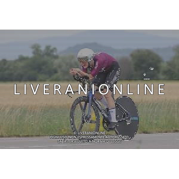 Luca Tedeschi/LMedia - Italian Time Trial Championship (Men-Women-U23) - Street Cycling June 22 2022 - S. Giovanni Natisone S. Giovanni Natisone, Italy Italian Time Trial Championship (Men-Women-U23) Photo showing: Vittoria GUAZZINI GS FIAMME ORO @Luca Tedeschi/LiveMedia /AGENZIA ALDO LIVERANI SAS