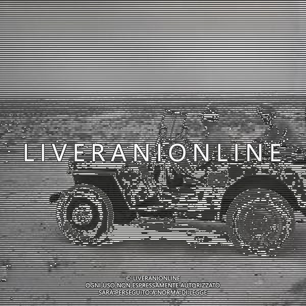 1950 EGITTO EL ALAMEIN CIMITERO DI GUERRA FOTO SANDRO VESPASIANI-AG ALDO LIVERANI SAS