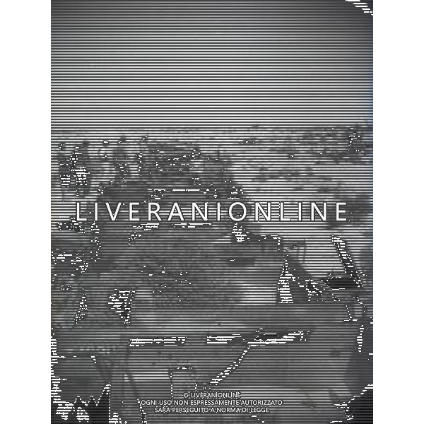 1950 EGITTO EL ALAMEIN CIMITERO DI GUERRA FOTO SANDRO VESPASIANI-AG ALDO LIVERANI SAS
