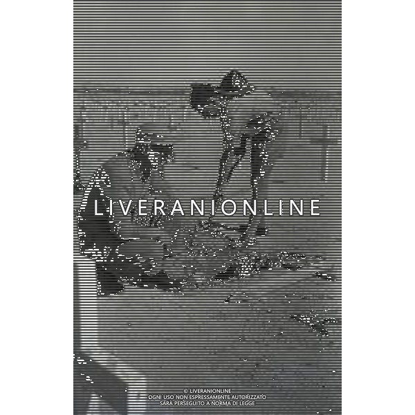 1950 EGITTO EL ALAMEIN CIMITERO DI GUERRA FOTO SANDRO VESPASIANI-AG ALDO LIVERANI SAS
