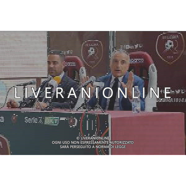 Presentazione del Presidente della Reggina Dott. Marcello Cardona, ex Prefetto di Reggio Calabria, ex Arbitro di serie A, con il nuovo proprietario della Reggina Dott. Felice Saladini, Reggio Calabria 25.06.2022 ©Gareffa/AGENZIA ALDO LIVERANI SAS