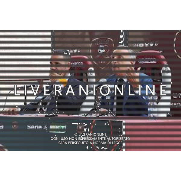 Presentazione del Presidente della Reggina Dott. Marcello Cardona, ex Prefetto di Reggio Calabria, ex Arbitro di serie A, con il nuovo proprietario della Reggina Dott. Felice Saladini, Reggio Calabria 25.06.2022 ©Gareffa/AGENZIA ALDO LIVERANI SAS
