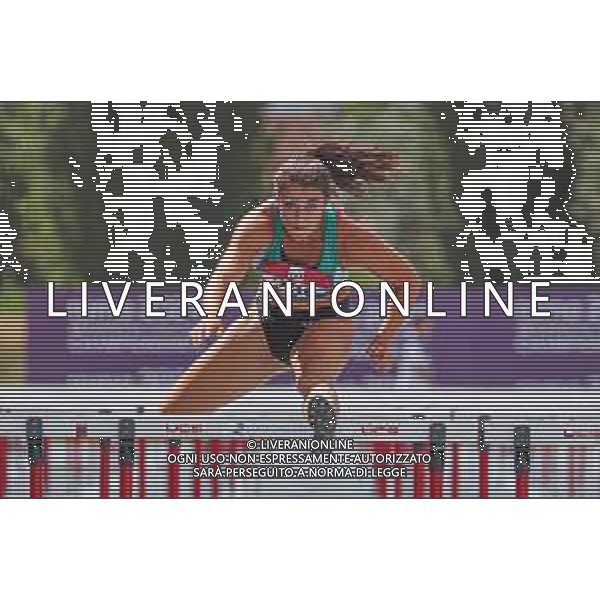Alessio De Marco/LMedia - Italian Athletics Championship 2022 (day1) - Italian Athletics <stagioneSportiva> June 25 2022 - Raul Guidobaldi stadium Rieti, Italy Italian Athletics Championship 2022 (day1) Photo showing: GIOVANNINI Marta giaele @Alessio De Marco/LiveMedia /AGENZIA ALDO LIVERANI SAS