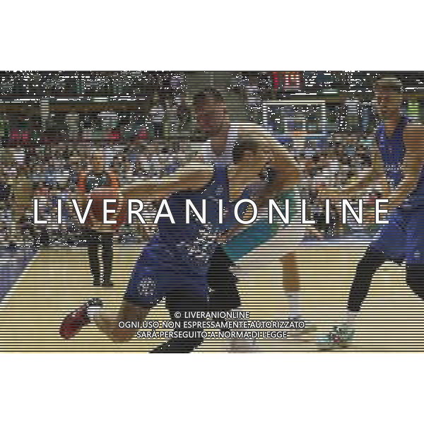 ITALIA - SLOVENIA AMICHEVOLE BASKET - TRIESTE 25.06.2022 Nella foto PETRUCELLI E DONCIC ©P.G./AGENZIA ALDO LIVERANI SAS