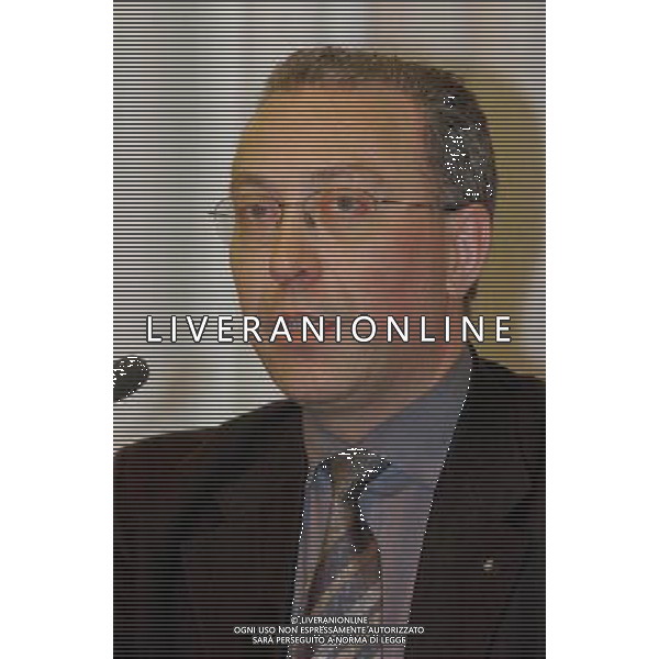 TORINO 20/10/05 PRESENTAZIONE SUPERCOPPA DI LEGA PALLAVOLO FEMMINILE NELLA FOTO FERRO EZIO (FIPAV PIEMONTE), PH GIGI ARCAINI/AG.ALDO LIVERANI