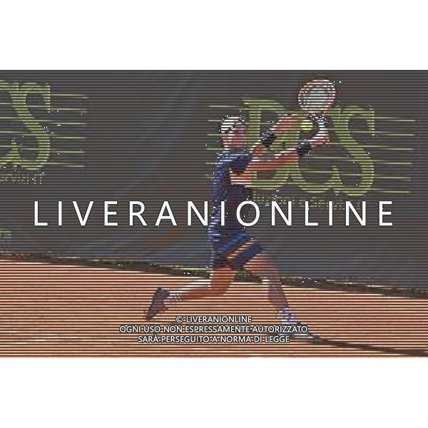 Samantha Palazzini/LMedia - 2022 Atp Challenger Milano - Aspria Tennis Cup - Tennis Internationals June 25 2022 - Aspria Harbour Club Milan, Italy 2022 Atp Challenger Milano - Aspria Tennis Cup Photo showing: 25/06/2022-ATP challenger tour 2022 milan-Aspria tennis cup - FRANCESCO PASSERO (ITA) @Samantha Palazzini/LiveMedia AG ALDO LIVERANI SAS