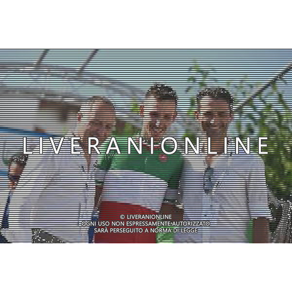 26-06-2022 Campionato Italiano; 2022, Bardiani - Csf Faizane; Zana, Filippo; Dagnoni, Cordiano; Bennati, Daniele; Alberobello; ©SIROTTI/AGENZIA ALDO LIVERANI SAS