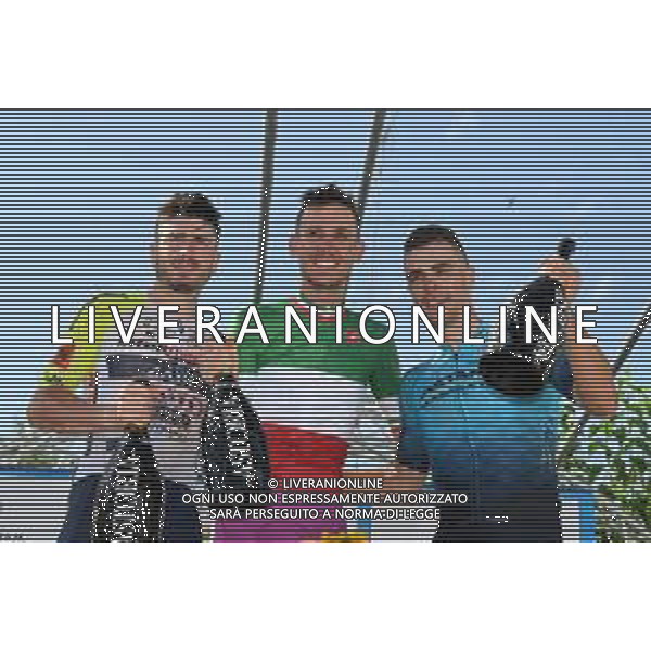 26-06-2022 Campionato Italiano; 2022, Bardiani - Csf Faizane; 2022, Intermarche - Wanty Gobert; 2022, Astana - Qazaqstan; Zana, Filippo; Rota, Lorenzo; Battistella, Samuele; Alberobello; ©SIROTTI/AGENZIA ALDO LIVERANI SAS