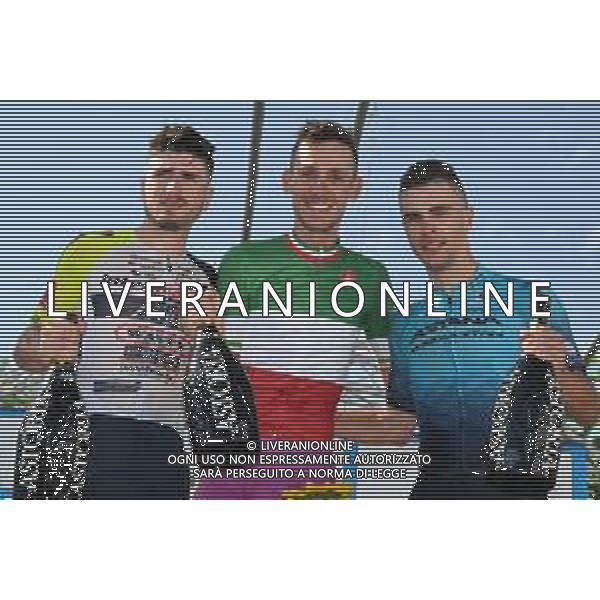 26-06-2022 Campionato Italiano; 2022, Bardiani - Csf Faizane; 2022, Intermarche - Wanty Gobert; 2022, Astana - Qazaqstan; Zana, Filippo; Rota, Lorenzo; Battistella, Samuele; Alberobello; ©SIROTTI/AGENZIA ALDO LIVERANI SAS