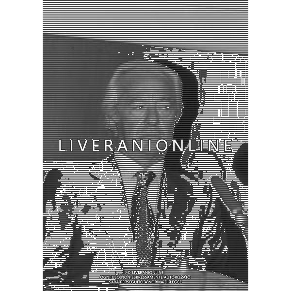 LEONARDO DEL VECCHIO, FONDATORE DI LUXOTTICA E PRESIDENTE ESSILORLUXOTTICA NELLA FOTO NELL\'ANNO 1994 ©ARCHIVIO AGENZIA ALDO LIVERANI SAS