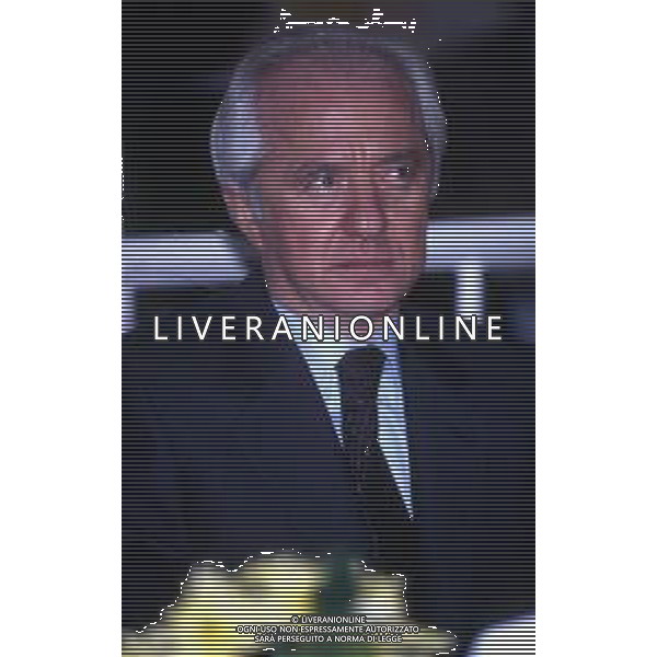 LEONARDO DEL VECCHIO, FONDATORE DI LUXOTTICA E PRESIDENTE ESSILORLUXOTTICA NELLA FOTO NELL\'ANNO 1994 ©ARCHIVIO AGENZIA ALDO LIVERANI SAS