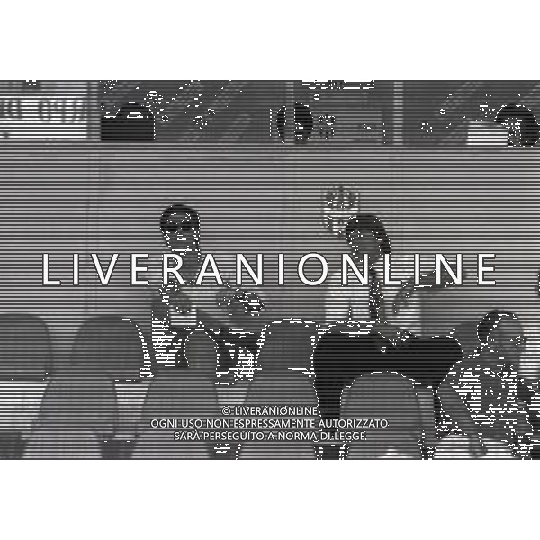RETROSPETTIVA STEFANO GARILLI PRESIDENTE PIACENZA CALCIO NELLA FOTO STEFANO GARILLI PRESIDENTE PIACENZA CALCIO NELL\'ANNO 1997-1998 CON GIAMPIERO MARCHETTI AG ALDO LIVERANI SAS
