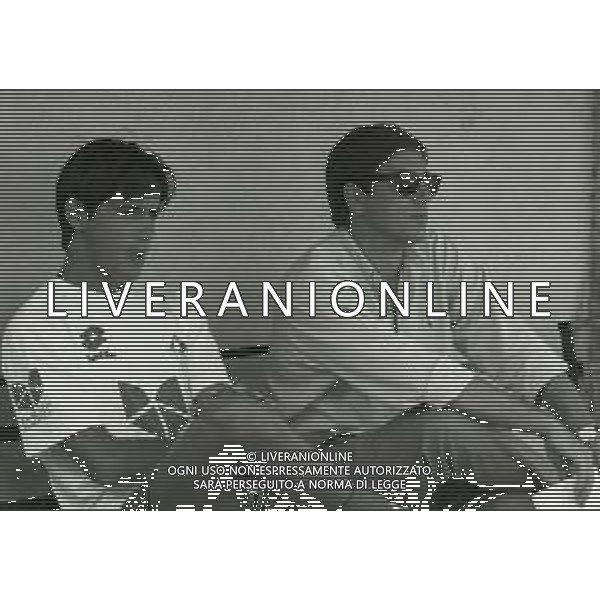 RETROSPETTIVA STEFANO GARILLI PRESIDENTE PIACENZA CALCIO NELLA FOTO STEFANO GARILLI PRESIDENTE PIACENZA CALCIO NELL\'ANNO 1997-1998 CON SIMONE INZAGHI AG ALDO LIVERANI SAS