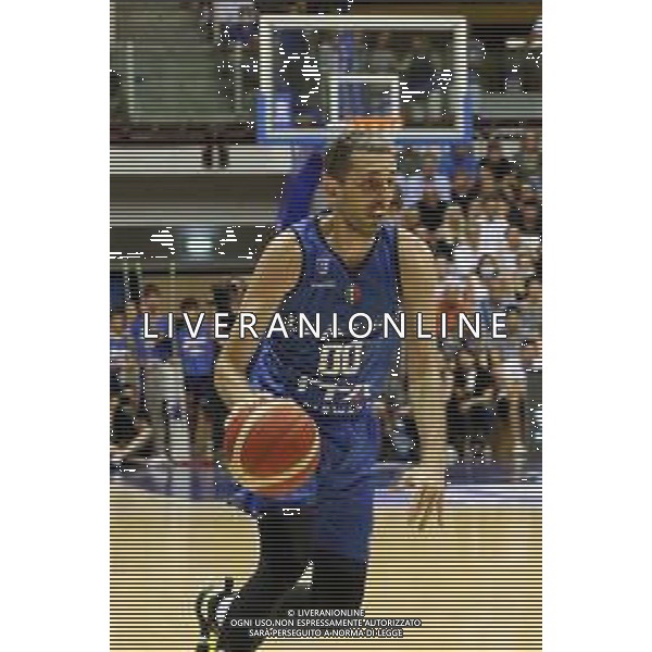 Foto Paola Garbuio/Ag:Aldo Liverani 25-06-22 Trieste Italbasket 2022 amichevole Italia vs Slovenia nella foto: Amedeo Della Valle - /AGENZIA ALDO LIVERANI SAS