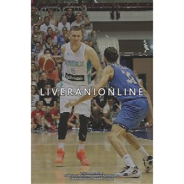 Foto Paola Garbuio/Ag:Aldo Liverani 25-06-22 Trieste Italbasket 2022 amichevole Italia vs Slovenia nella foto: Hrovat Gregor - /AGENZIA ALDO LIVERANI SAS