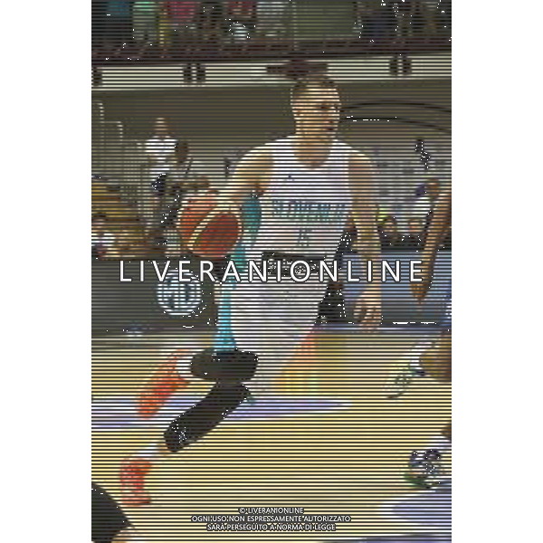 Foto Paola Garbuio/Ag:Aldo Liverani 25-06-22 Trieste Italbasket 2022 amichevole Italia vs Slovenia nella foto: Hrovat Gregor - /AGENZIA ALDO LIVERANI SAS