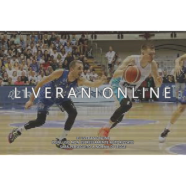 Foto Paola Garbuio/Ag:Aldo Liverani 25-06-22 Trieste Italbasket 2022 amichevole Italia vs Slovenia nella foto: Hrovat Gregor - /AGENZIA ALDO LIVERANI SAS