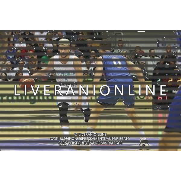 Foto Paola Garbuio/Ag:Aldo Liverani 25-06-22 Trieste Italbasket 2022 amichevole Italia vs Slovenia nella foto: Nikolic Aleksej - /AGENZIA ALDO LIVERANI SAS