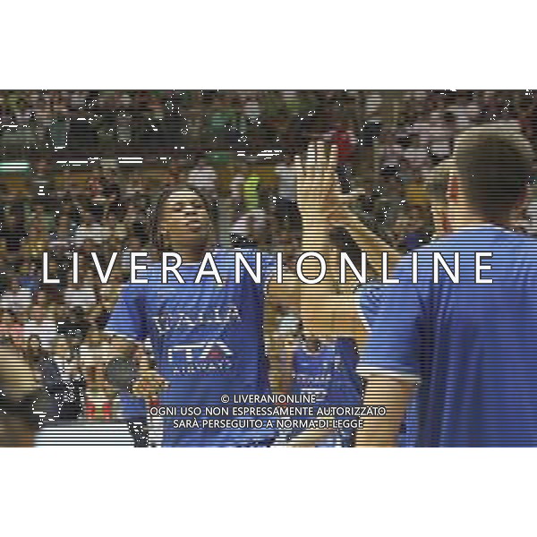 Foto Paola Garbuio/Ag:Aldo Liverani 25-06-22 Trieste Italbasket 2022 amichevole Italia vs Slovenia nella foto: Okeke Arinze Leonardo - /AGENZIA ALDO LIVERANI SAS