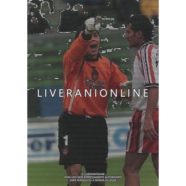 24-10-1999 BERGAMO CAMPIONATO DI CALCIO SERIE B ATALANTA-PISTOIESE 3-1 NELLA FOTO MIRKO BELLODI AG ALDO LIVERANI SAS