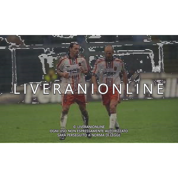 24-10-1999 BERGAMO CAMPIONATO DI CALCIO SERIE B ATALANTA-PISTOIESE 3-1 NELLA FOTO DOPO GOAL FABRIZIO FIORETTI AG ALDO LIVERANI SAS