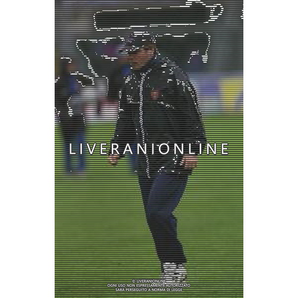 24-10-1999 BERGAMO CAMPIONATO DI CALCIO SERIE B ATALANTA-PISTOIESE 3-1 NELLA FOTO ANDREA AGOSTINELLI ALLENATORE PISTOIESE CALCIO AG ALDO LIVERANI SAS