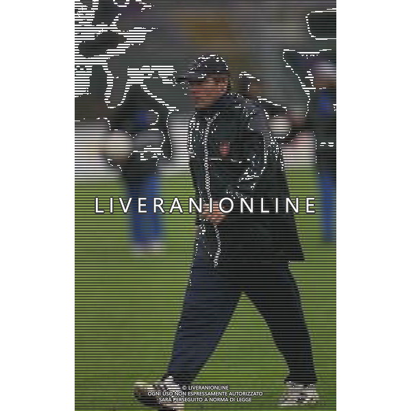24-10-1999 BERGAMO CAMPIONATO DI CALCIO SERIE B ATALANTA-PISTOIESE 3-1 NELLA FOTO ANDREA AGOSTINELLI ALLENATORE PISTOIESE CALCIO AG ALDO LIVERANI SAS
