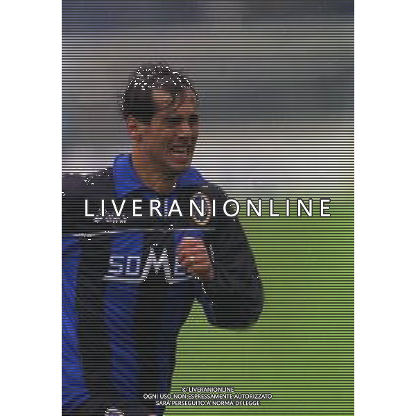 24-10-1999 BERGAMO CAMPIONATO DI CALCIO SERIE B ATALANTA-PISTOIESE 3-1 NELLA FOTO NICOLA CACCIA AG ALDO LIVERANI SAS