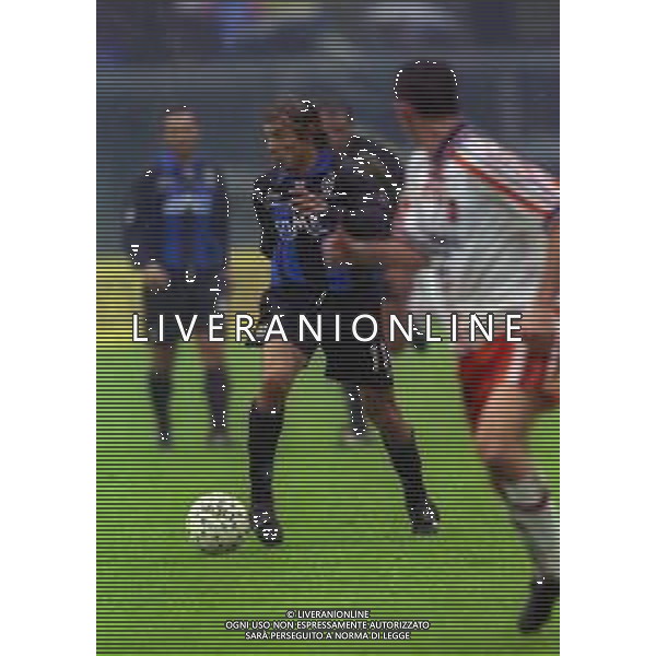 24-10-1999 BERGAMO CAMPIONATO DI CALCIO SERIE B ATALANTA-PISTOIESE 3-1 NELLA FOTO CLAUDIO CANIGGIA AG ALDO LIVERANI SAS