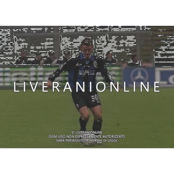 24-10-1999 BERGAMO CAMPIONATO DI CALCIO SERIE B ATALANTA-PISTOIESE 3-1 NELLA FOTO GIANPAOLO BELLINI AG ALDO LIVERANI SAS
