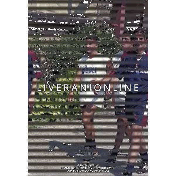 13-07-1999 TENNA ALLENAMENTO PRE CAMPIONATO SALERNITANA CALCIO NELLA FOTOMARCO DI VAIO AG ALDO LIVERANI SAS