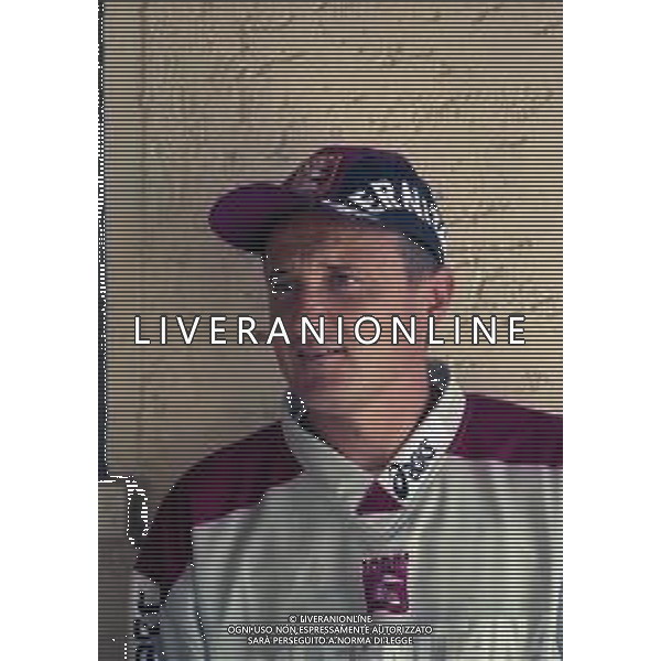 13-07-1999 TENNA ALLENAMENTO PRE CAMPIONATO SALERNITANA CALCIO NELLA FOTO DELIO ROSSI ALLENATORE SALERNITANA CALCIO AG ALDO LIVERANI SAS