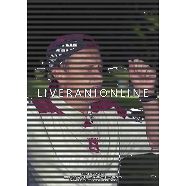 13-07-1999 TENNA ALLENAMENTO PRE CAMPIONATO SALERNITANA CALCIO NELLA FOTO DELIO ROSSI ALLENATORE SALERNITANA CALCIO AG ALDO LIVERANI SAS