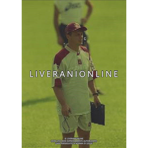 13-07-1999 TENNA ALLENAMENTO PRE CAMPIONATO SALERNITANA CALCIO NELLA FOTO DELIO ROSSI ALLENATORE SALERNITANA CALCIO AG ALDO LIVERANI SAS