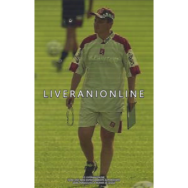 13-07-1999 TENNA ALLENAMENTO PRE CAMPIONATO SALERNITANA CALCIO NELLA FOTO DELIO ROSSI ALLENATORE SALERNITANA CALCIO AG ALDO LIVERANI SAS
