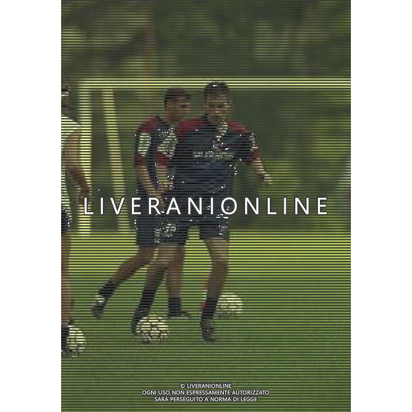 13-07-1999 TENNA ALLENAMENTO PRE CAMPIONATO SALERNITANA CALCIO NELLA FOTO DRAZEN BOLIC AG ALDO LIVERANI SAS