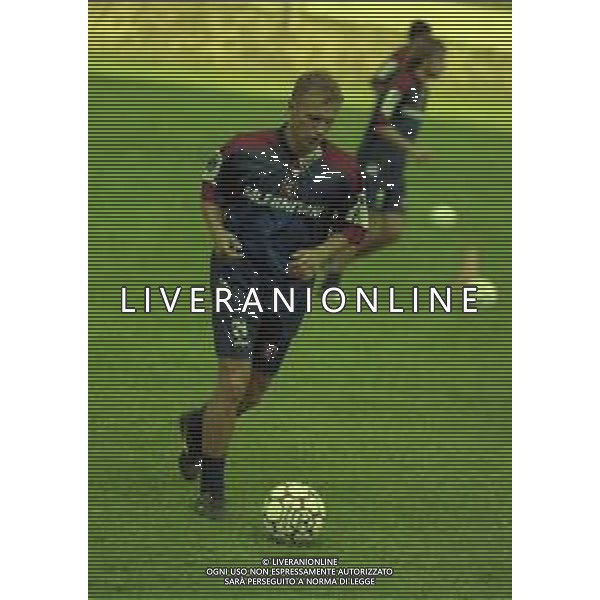 13-07-1999 TENNA ALLENAMENTO PRE CAMPIONATO SALERNITANA CALCIO NELLA FOTO ROBERTO BREDA AG ALDO LIVERANI SAS