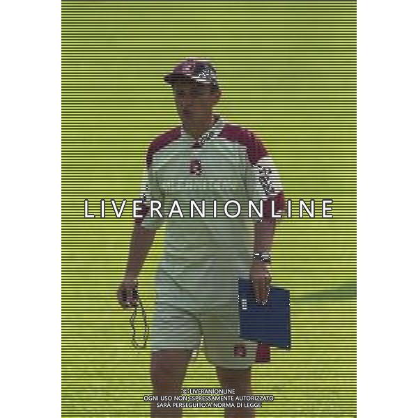 13-07-1999 TENNA ALLENAMENTO PRE CAMPIONATO SALERNITANA CALCIO NELLA FOTO DELIO ROSSI ALLENATORE SALERNITANA CALCIO AG ALDO LIVERANI SAS