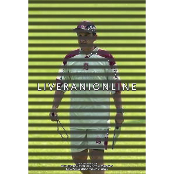 13-07-1999 TENNA ALLENAMENTO PRE CAMPIONATO SALERNITANA CALCIO NELLA FOTO DELIO ROSSI ALLENATORE SALERNITANA CALCIO AG ALDO LIVERANI SAS