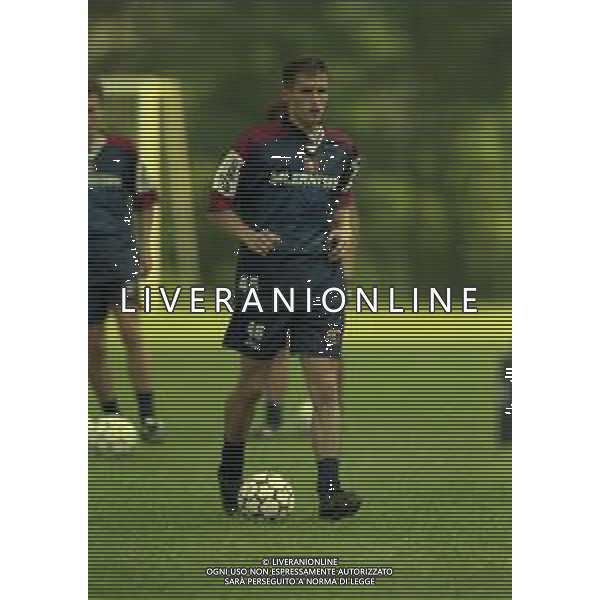 13-07-1999 TENNA ALLENAMENTO PRE CAMPIONATO SALERNITANA CALCIO NELLA FOTO DRAZEN BOLIC AG ALDO LIVERANI SAS
