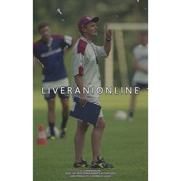 13-07-1999 TENNA ALLENAMENTO PRE CAMPIONATO SALERNITANA CALCIO NELLA FOTO DELIO ROSSI ALLENATORE SALERNITANA CALCIO AG ALDO LIVERANI SAS
