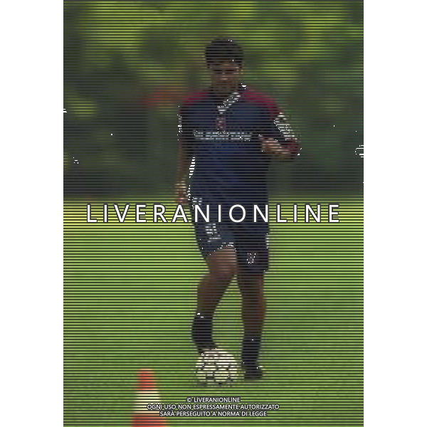 13-07-1999 TENNA ALLENAMENTO PRE CAMPIONATO SALERNITANA CALCIO NELLA FOTO FRANCESCO DI FRANCESCO AG ALDO LIVERANI SAS