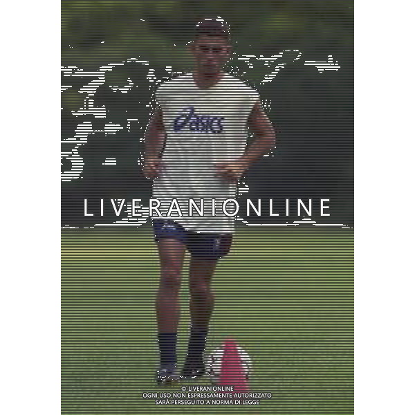 13-07-1999 TENNA ALLENAMENTO PRE CAMPIONATO SALERNITANA CALCIO NELLA FOTO AG ALDO LIVERANI SAS