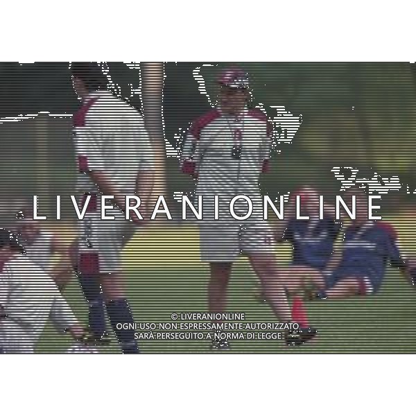 13-07-1999 TENNA ALLENAMENTO PRE CAMPIONATO SALERNITANA CALCIO NELLA FOTO DELIO ROSSI ALLENATORE SALERNITANA CALCIO AG ALDO LIVERANI SAS