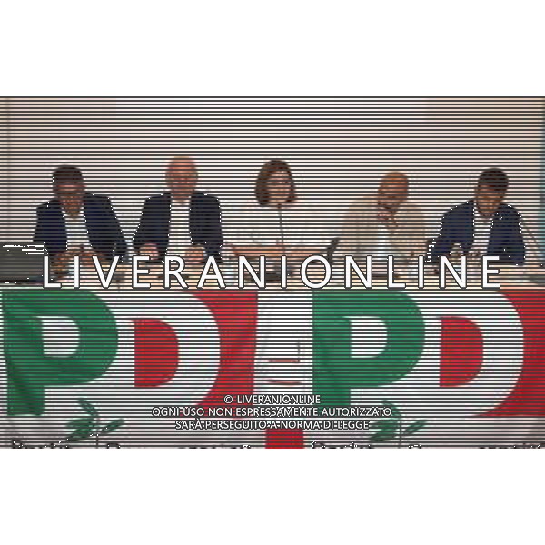 IMOLA 27 06 2022 PARTITO DEMOCRATICO CONVEGNO OLTRE IL PNRR NELLA FOTO DA SINISTRA SENATORE DANIELE MANCA ASSESSORE REGIONALE VINCENZO COLLA, FRANCESCA DEGLI ESPOSTI SEGRETARIO PD IMOLA, SENATORE ALAN FERRARI E SINDACO DI IMOLA MARCO PANIERI ©SANNA/AGENZIA ALDO LIVERANI SAS