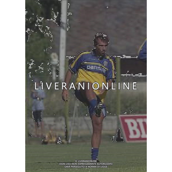 17-07-2000 VALLE D\'AOSTA MORGEX ALLENAMENTO PRE CAMPIONATO PARMA CALCIO NELLA FOTO AG ALDO LIVERANI SAS