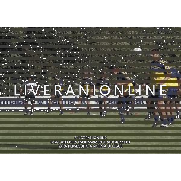 17-07-2000 VALLE D\'AOSTA MORGEX ALLENAMENTO PRE CAMPIONATO PARMA CALCIO NELLA FOTO ALLENAMENTO PARMA CALCIO AG ALDO LIVERANI SAS