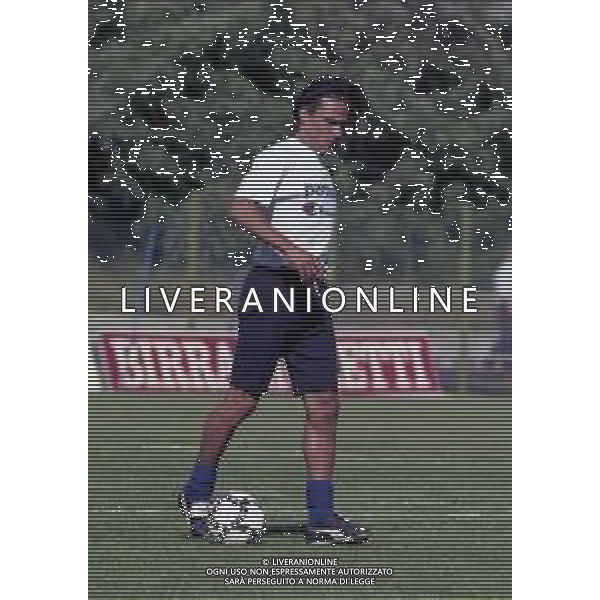 17-07-2000 VALLE D\'AOSTA MORGEX ALLENAMENTO PRE CAMPIONATO PARMA CALCIO NELLA FOTO ANTONIO BENARRIVO AG ALDO LIVERANI SAS 